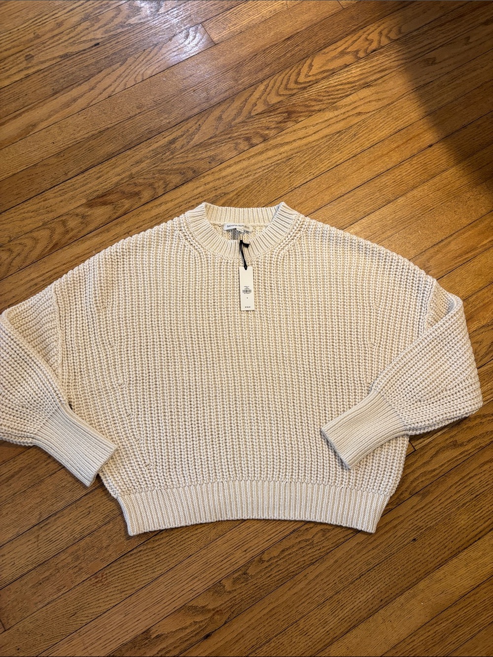 NWT Banana Republic Chunk Knit Sweater
